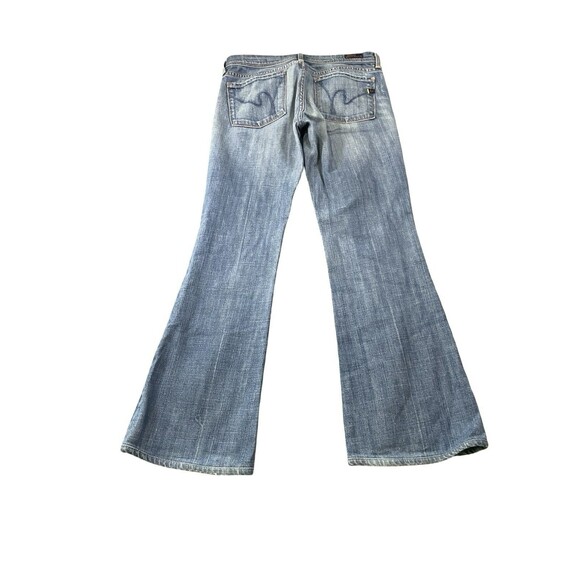 Citizen of Humanity Jeans Women's 28 Light Wash Y2K Low Rise Flair COH Stretch - Picture 2 of 15